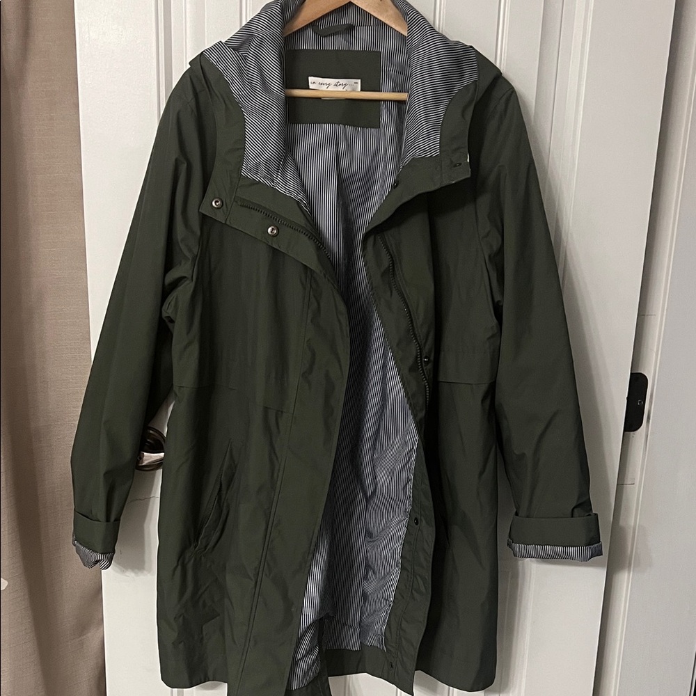 Penningtons Olive Green Women's Jacket 1X